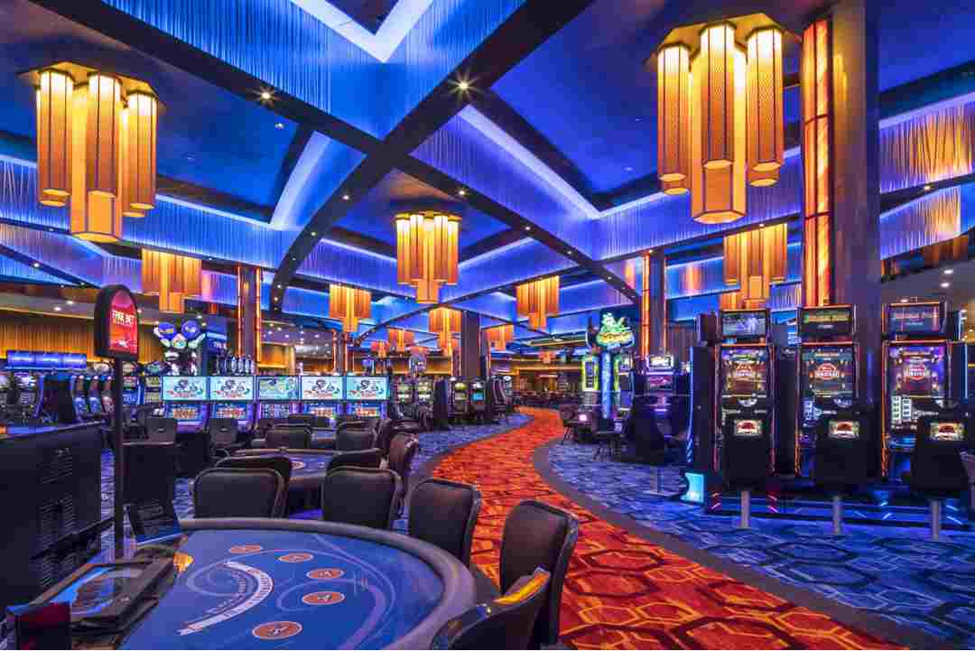 Không gian sang trọng tại Crown Casino Bavet
